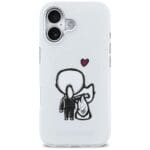 Karl Lagerfeld Karl & Choupette Back MagSafe Transparent iPhone 17 Tok