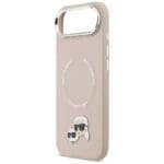 Karl Lagerfeld Karl & Choupette Pins MagSafe Pink iPhone 17 Air Tok