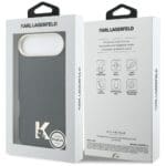 Karl Lagerfeld Karl Head Logo MagSafe Black iPhone 17 Air Tok