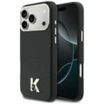 Karl Lagerfeld Karl Head Logo MagSafe Black iPhone 17 Pro Max Tok