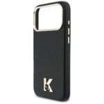 Karl Lagerfeld Karl Head Logo MagSafe Black iPhone 17 Pro Max Tok
