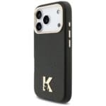 Karl Lagerfeld Karl Head Logo MagSafe Black iPhone 17 Pro Tok