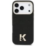 Karl Lagerfeld Karl Head Logo MagSafe Black iPhone 17 Pro Tok