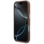 Karl Lagerfeld Karl Head Logo MagSafe Brown iPhone 17 Pro Tok