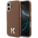 Karl Lagerfeld Karl Head Logo MagSafe Brown iPhone 17 Tok