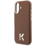Karl Lagerfeld Karl Head Logo MagSafe Brown iPhone 17 Tok