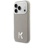 Karl Lagerfeld Karl Head Logo MagSafe Grey iPhone 17 Pro Tok