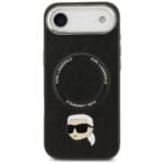 Karl Lagerfeld Karl Pin MagSafe Black iPhone 17 Air Tok