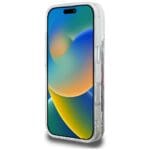 Karl Lagerfeld Liquid Glitter Choupette Logo Transparent iPhone 16 Pro Tok