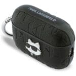 Karl Lagerfeld Monogram Choupette Head Black AirPods Pro Tok