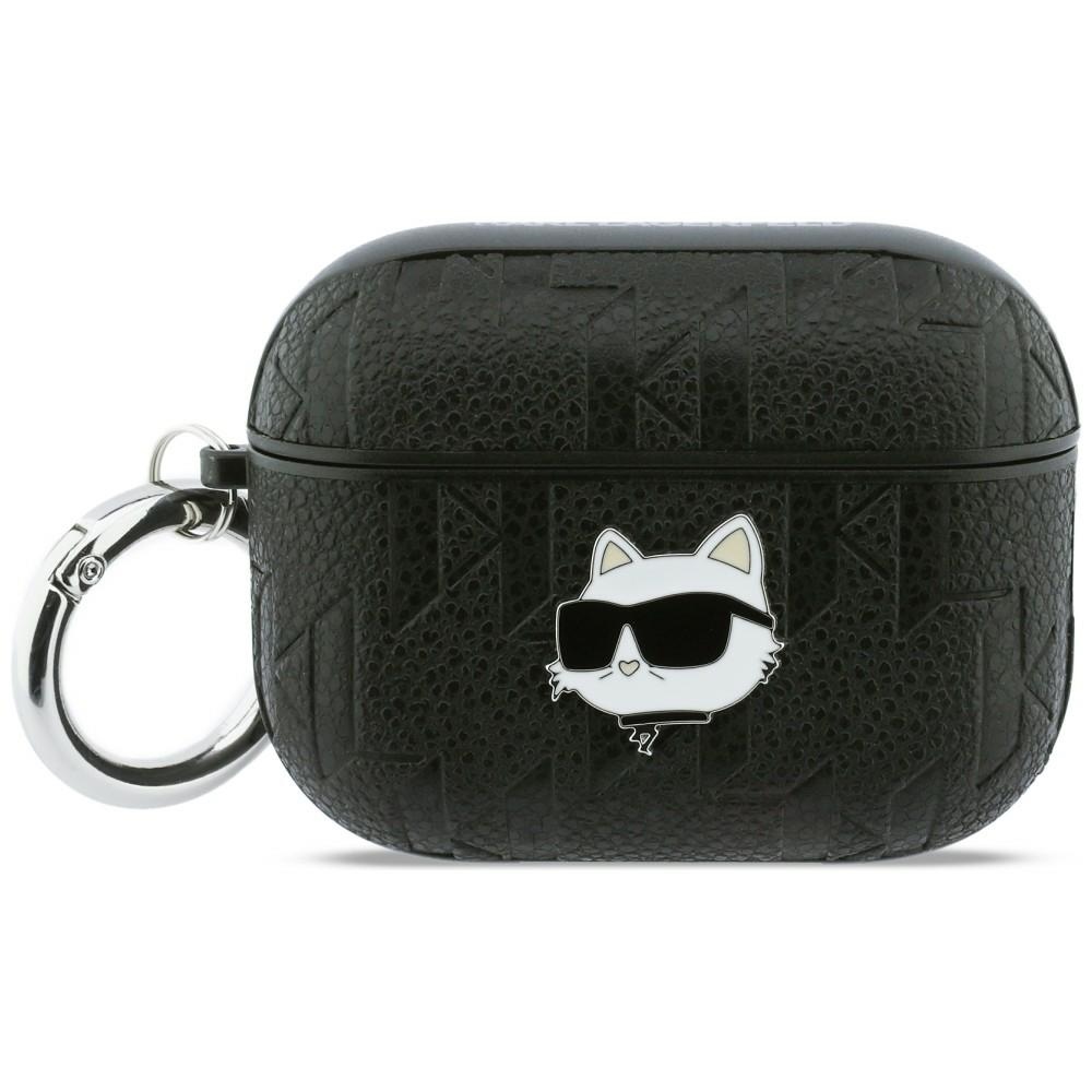 Karl Lagerfeld Monogram Choupette Head Black AirPods Pro Tok