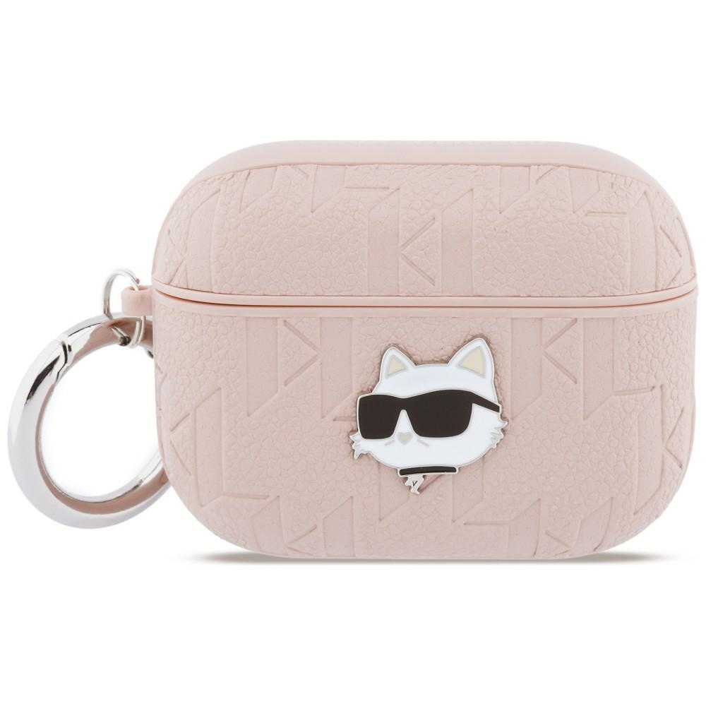 Karl Lagerfeld Monogram Choupette Head Pink AirPods Pro Tok