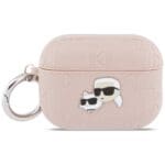 Karl Lagerfeld Monogram Karl & Choupette Head Pink AirPods Pro Tok