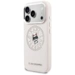 Karl Lagerfeld Point & Choupette Sketch MagSafe Pink iPhone 17 Pro Max Tok