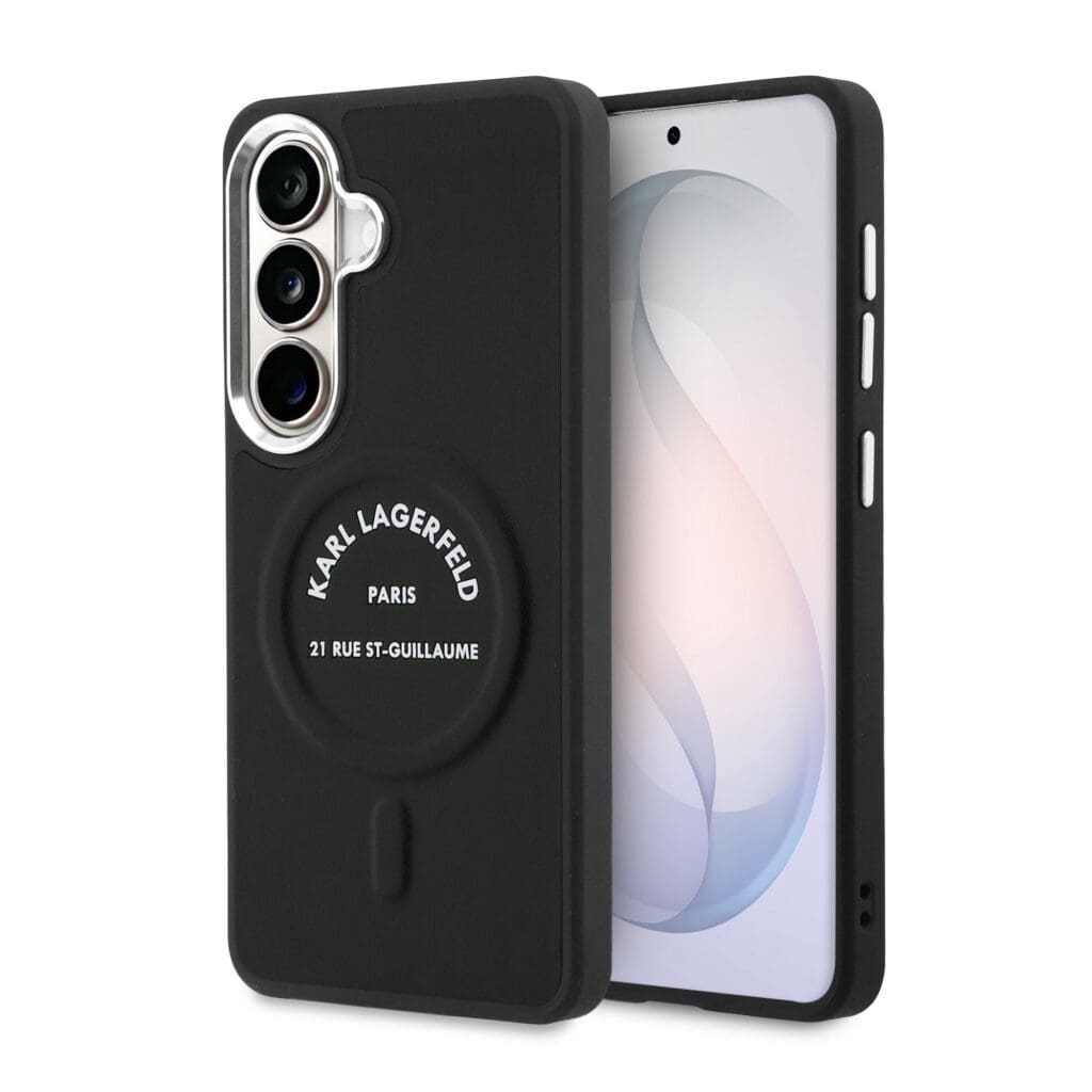 Karl Lagerfeld PU RSG Logo Magnetic Black Samsung Galaxy S26 Tok