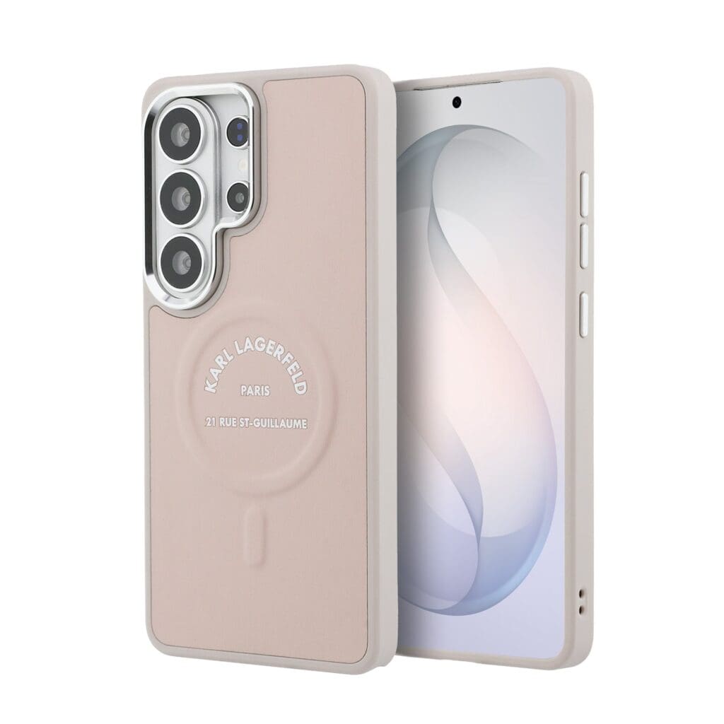 Karl Lagerfeld PU RSG Logo Magnetic Pink Samsung Galaxy S26 Ultra Tok