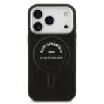 Karl Lagerfeld PU RSG Logo MagSafe Black iPhone 17 Pro Max Tok