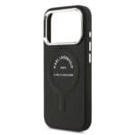 Karl Lagerfeld PU RSG Logo MagSafe Black iPhone 17 Pro Max Tok