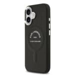 Karl Lagerfeld PU RSG Logo MagSafe Black iPhone 17 Tok