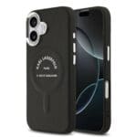 Karl Lagerfeld PU RSG Logo MagSafe Black iPhone 17 Tok
