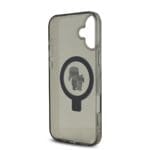 Karl Lagerfeld Ringstand Karl and Choupette MagSafe Black iPhone 16 Plus Tok