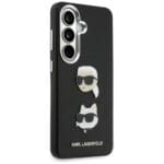 Karl Lagerfeld Saffiano Double Heads Metal Black Samsung Galaxy S26 Tok