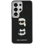 Karl Lagerfeld Saffiano Double Heads Metal Black Samsung Galaxy S26 Ultra Tok