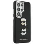 Karl Lagerfeld Saffiano Double Heads Metal Black Samsung Galaxy S26 Ultra Tok