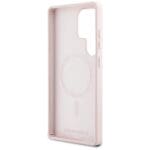 Karl Lagerfeld Silicone Graffiti Ikonik Printed Logo MagSafe Pink Samsung Galaxy S25 Ultra Tok