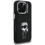 Karl Lagerfeld Silicone Karl Sketch MagSafe Black iPhone 16 Pro Max Tok
