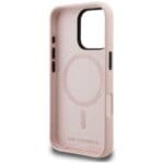 Karl Lagerfeld Silicone Karl Sketch MagSafe Pink iPhone 16 Pro Max Tok