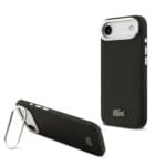 Lacoste Iconic Petit Pique Camera Stand MagSafe Black iPhone 17 Air Tok