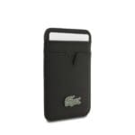 Lacoste Iconic Petit Pique MagSafe Zadní + Wallet pro Black iPhone 17 Air Tok