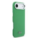 Lacoste Iconic Petit Pique Metal Logo MagSafe Green iPhone 17 Air Tok