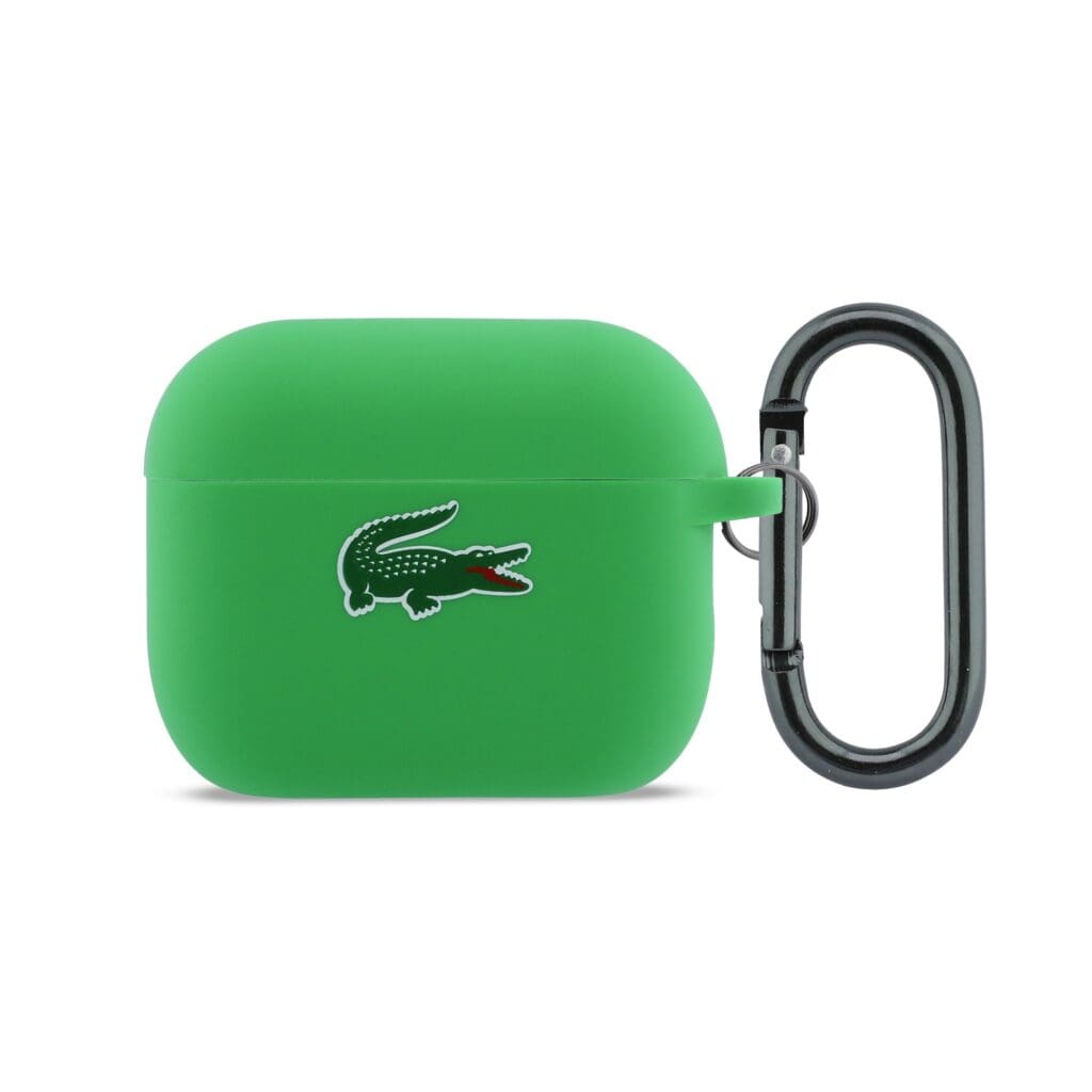 Lacoste Liquid Silicone Croc Logo Green AirPods Pro Tok