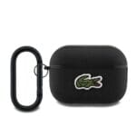 Lacoste Petit Pique Croc Logo Patch Black AirPods Pro 2 Tok