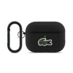 Lacoste Petit Pique Croc Logo Patch Black AirPods Pro Tok