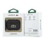 Lacoste Petit Pique Croc Logo Patch Black AirPods Pro Tok
