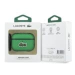 Lacoste Petit Pique Croc Logo Patch Green AirPods Pro Tok