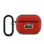 Lacoste Petit Pique Croc Logo Patch Red AirPods Pro 2 Tok