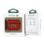 Lacoste Petit Pique Croc Logo Patch Red AirPods Pro 2 Tok