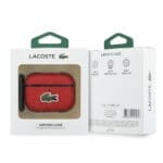 Lacoste Petit Pique Croc Logo Patch Red AirPods Pro Tok