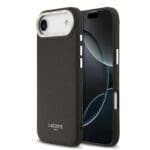 Lacoste PU Leather Champs Elysees MagSafe Black iPhone 17 Air Tok