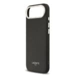 Lacoste PU Leather Champs Elysees MagSafe Black iPhone 17 Air Tok