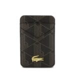 Lacoste PVC Blend MagSafe + Wallet pro Brown iPhone 17 Pro Max Tok