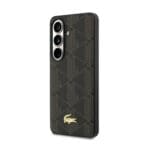 Lacoste PVC Blend Monogram Gold Logo Magnetic Brown Samsung Galaxy S26 Tok
