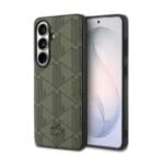 Lacoste PVC Blend Monogram Magnetic Khaki Samsung Galaxy S26 Tok