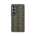 Lacoste PVC Blend Monogram Magnetic Khaki Samsung Galaxy S26 Tok