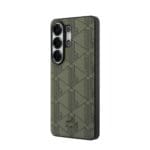 Lacoste PVC Blend Monogram Magnetic Khaki Samsung Galaxy S26 Ultra Tok