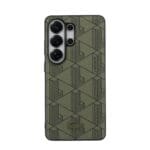 Lacoste PVC Blend Monogram Magnetic Khaki Samsung Galaxy S26 Ultra Tok